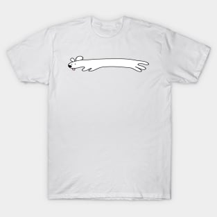 Long Dog Scarf T-Shirt